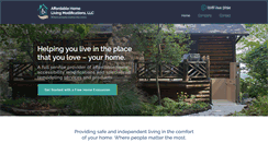 Desktop Screenshot of affordablehomelivingmodifications.com